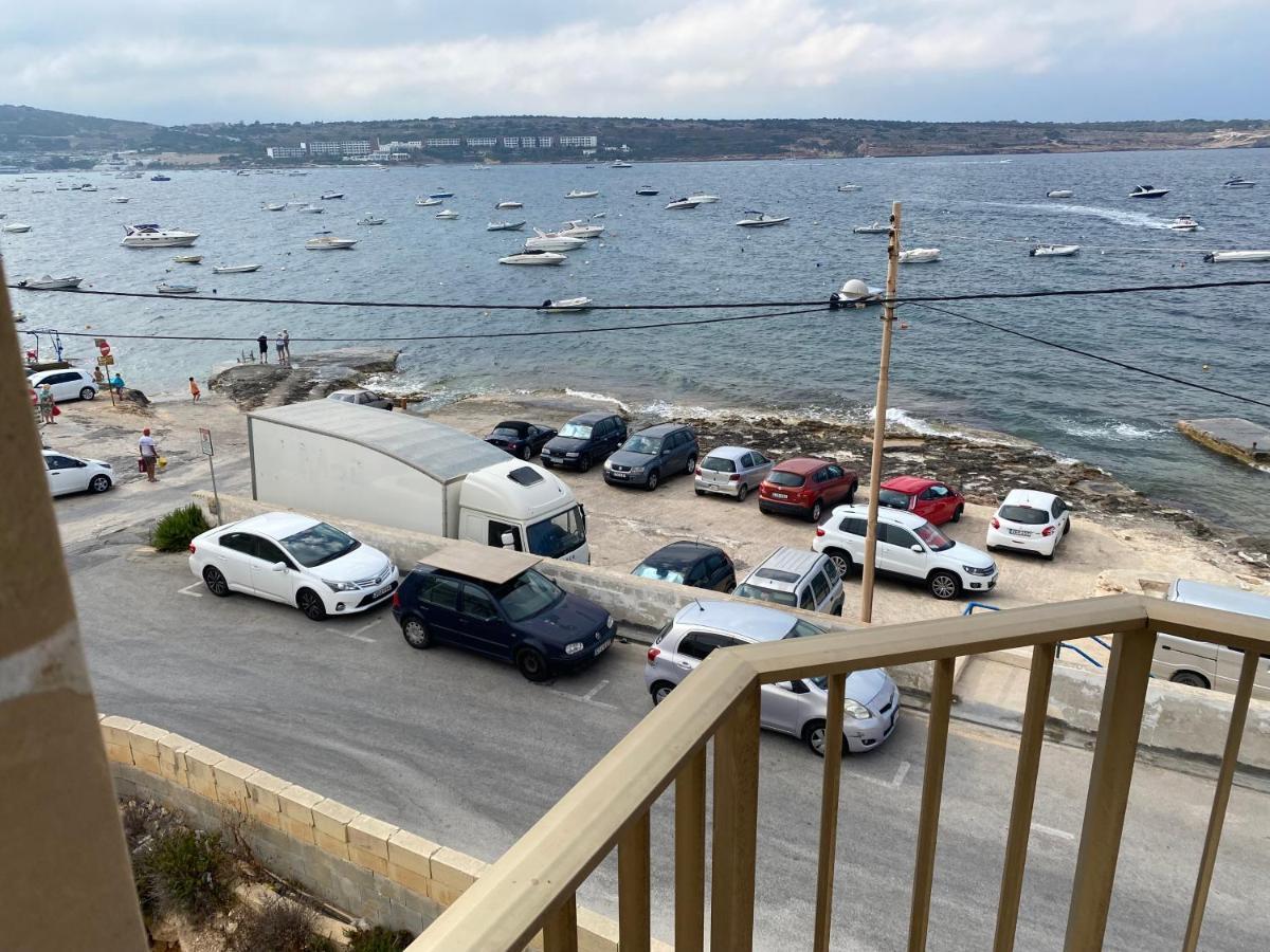 Sea Front Apartment At Mellieha Bay, Malta! エクステリア 写真
